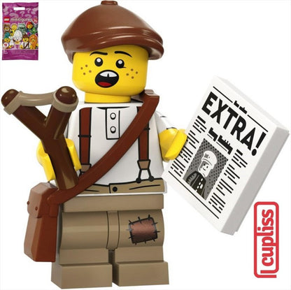 sealed - Newspaper Kid LEGO 71037 Minifigure Series 24