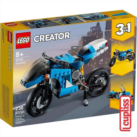 LEGO Creator 31114 Superbike Super Motor Bike Motorbike