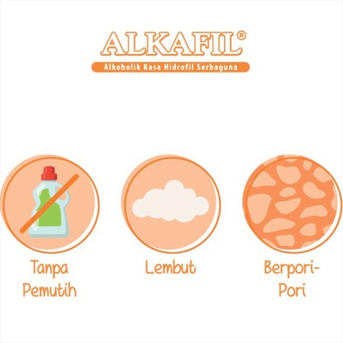 Alkafil Alkoholik Kasa Hidrofil 16 Sachet Kasa Tali Pusar Bayi
