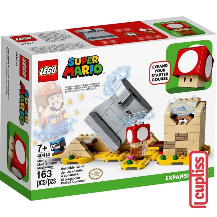 LEGO Super Mario 40414 Monty Mole Super Mushroom