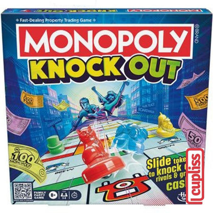 Hasbro Board Game F8995 Monopoly Knockout Permainan Papan