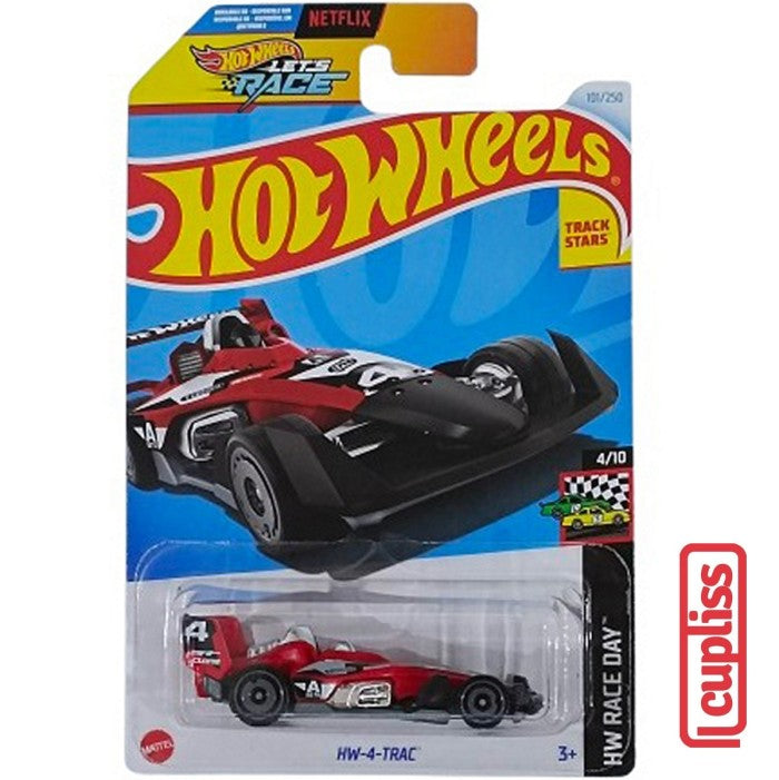 Hot Wheels HW Basic HTC76 4-Trac lets Race Netflix Mattel Hotwheels