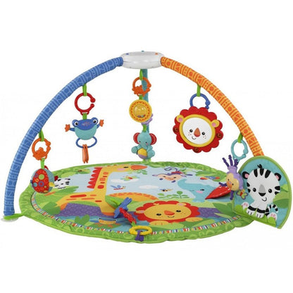 BAD BOX Fisher Price Y6590 Playmat Rainforest Friends Musical Gym
