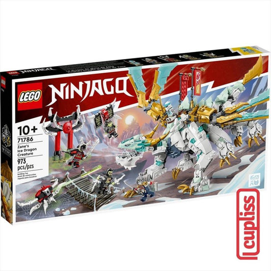 LEGO Ninjago 71786 Zane Ice Dragon Creature