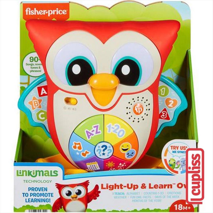 Fisher Price HFT73 Linkimals Light up and Learn Owl