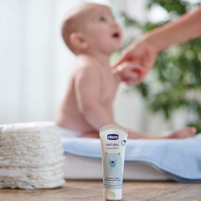 CHICCO Natural Sensation 4in1 Nappy Cream 100ml Krim Popok Bayi 100 ml D3043