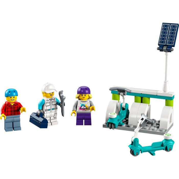 LEGO City 40526 Electric Scooters and Charging Dock