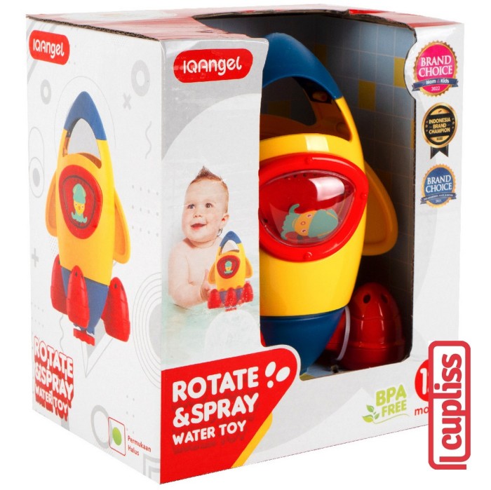 IQANGEL Rotate & Spray Water Toy IQ0277 Mainan Air Mancur Anak IQ Angel