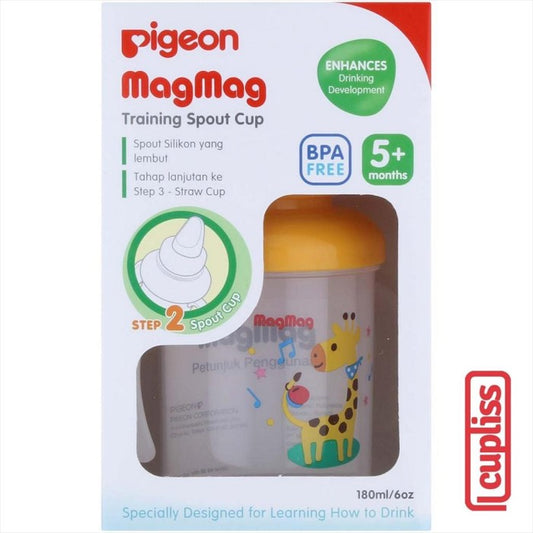 PIGEON Mag Mag Step 2 180ml Spout Cup 5M+ 180 ml