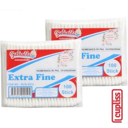 Reliable Cotton Bud Baby Bayi Korek Kuping Extra Fine Ekonomis Murah