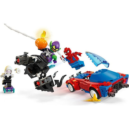 LEGO Superheroes 76279 Spider-Man Race Car n Venom Green Goblin