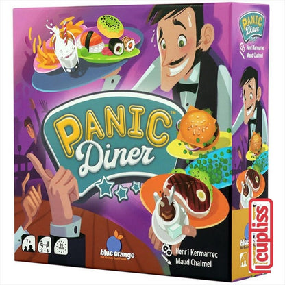 Panic Diner Blue Orange Games Board Game Original