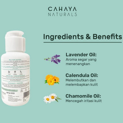 Cahaya Naturals Calming Baby Wash Head to Toe 60ml