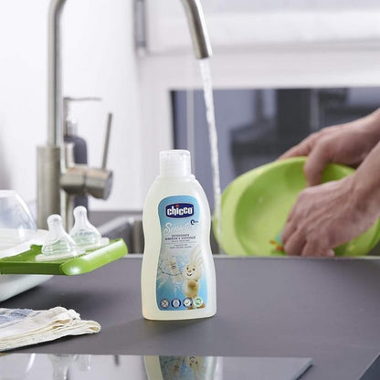 CHICCO Liquid Bottle Cleanser 300ml Sabun Cuci Botol Bayi