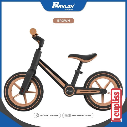 Parklon Folded Balance Bike Brown Sepeda Lipat Anak