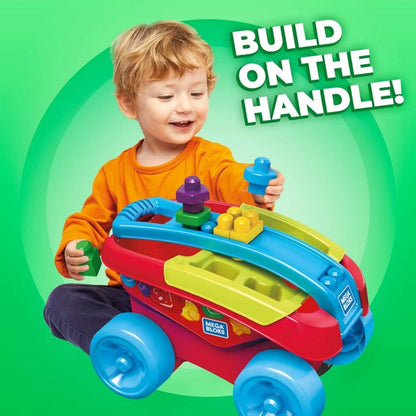 Fisher Price FVJ47 Mega Bloks Shape Sorting Wagon