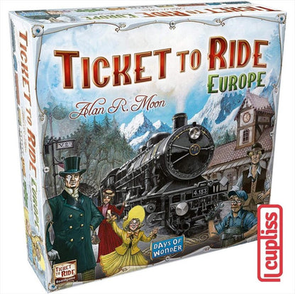 Ticket To Ride Europe Board Game Days of Wonder Original