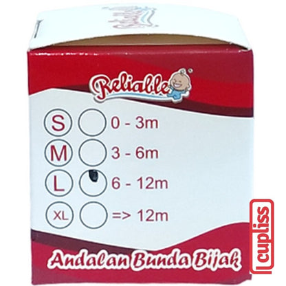 Reliable Dot Botol Susu Bayi Peristaltic isi 1pcs Kotak Satuan 8854