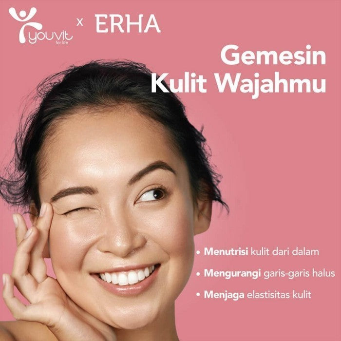 YOUVIT x Erha Multivitamin Gummy Collagen 1000mg 7 Days Vitamin