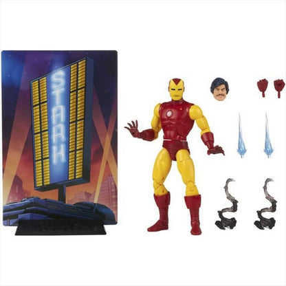 Hasbro Marvel Legends 20th F3463 Iron Man Yellow Omega Figure