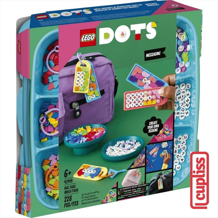 LEGO Dots 41949 Bag Tags Mega Pack Messaging