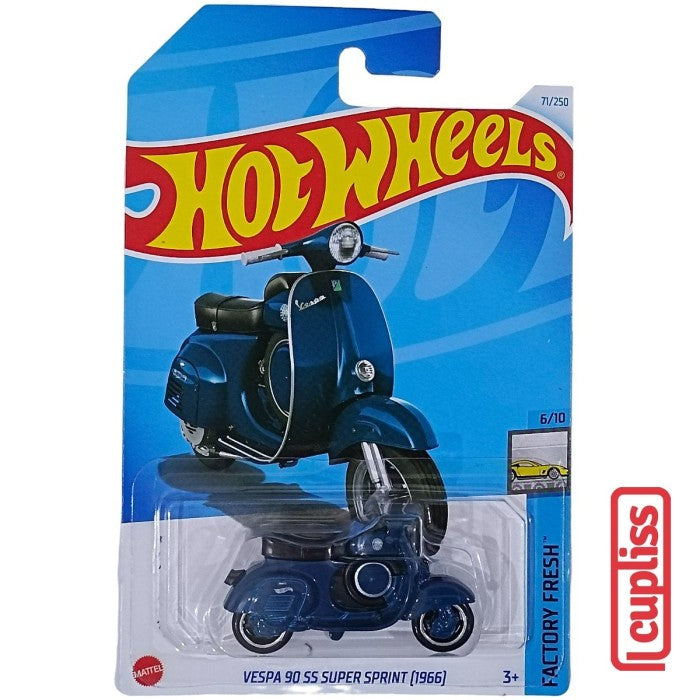 Hot Wheels HW Basic HTD23 Vespa 90 SS Super Sprint 1996 Mattel Hotwheels