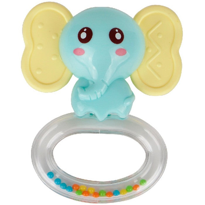 IQAngel Rattle Teether Toy Elephant Banana Mainan gigitan Bayi