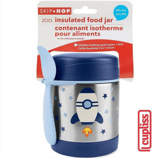Skip Hop Zoo Insulated Food Jar 325 ml 780610 Rocket Skiphop