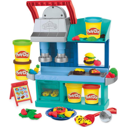Play Doh Kitchen Busy Chef Restaurant Playset Hasbro F8107 Playdoh