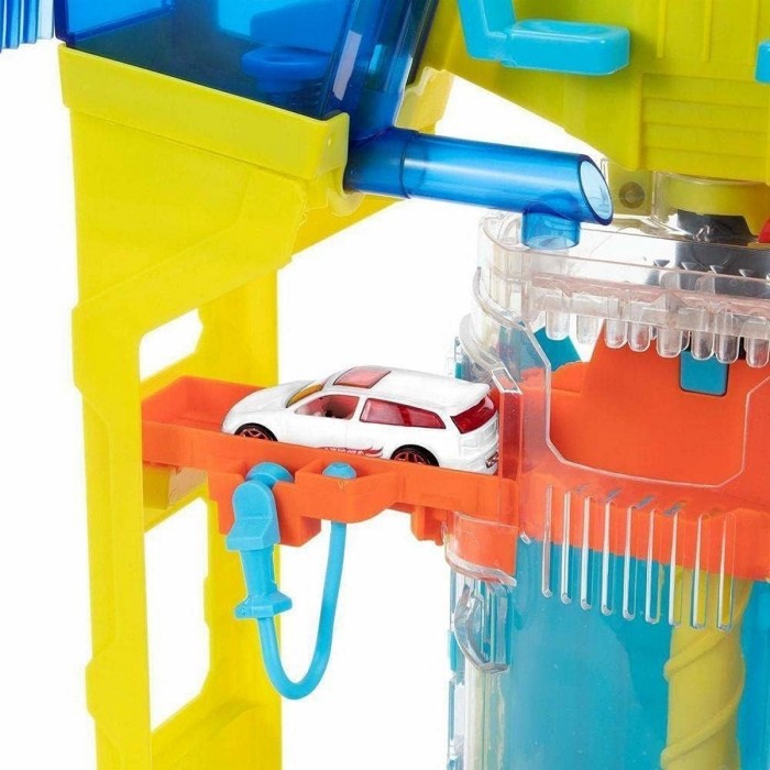 Mattel Hot Wheels GRW37 Stunt & Splash Car Wash Playset