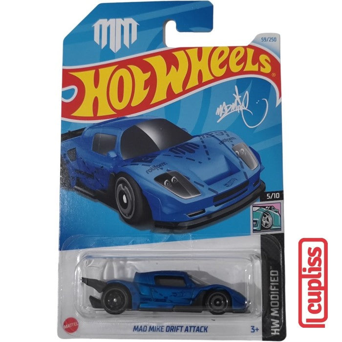 Hot Wheels HW Basic HTC91 Mad Mike Drift Attack Mattel Hotwheels