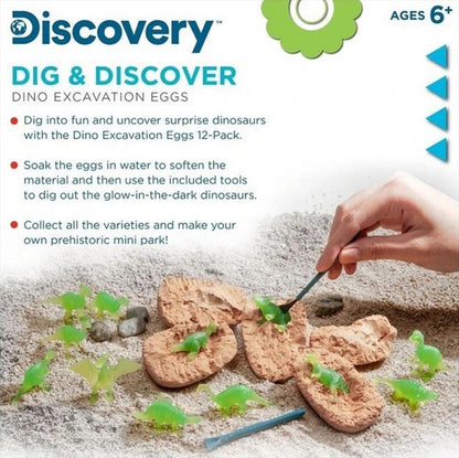 Discovery 1345006431 Dino Egg Crate 12Pk 12 pcs