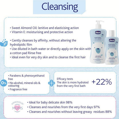 CHICCO Natural Sensation Baby Shampoo Bayi B2036