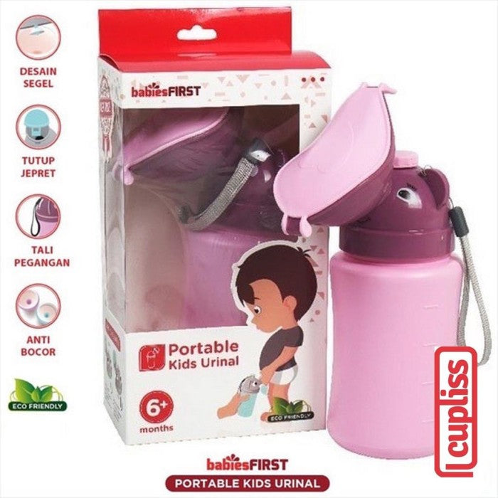 BabiesFIRST Portable Kids Urinal Pispot Girl Wadah Pipis Anak Pispot