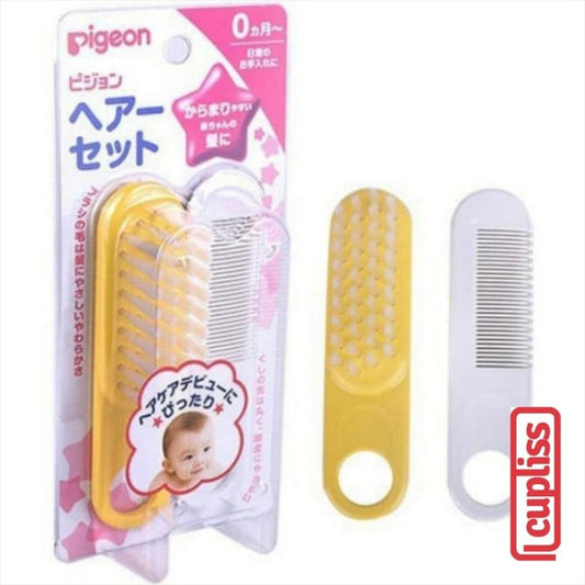 PIGEON Comb Hair Brush Set Impor Sisir Rambut Bayi