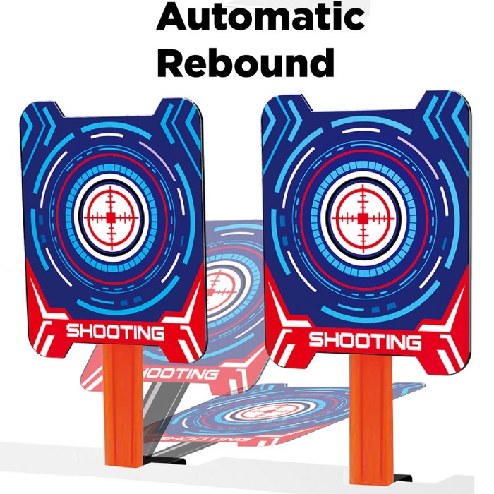 FAST Pioneer Electric Shooting Target BT350 Light Sound Papan Target Mainan