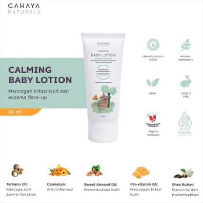 Cahaya Naturals Calming Baby Lotion 30ml 11070101