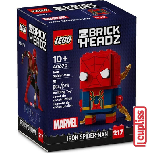 LEGO Brickheadz 40670 Iron Spider-Man