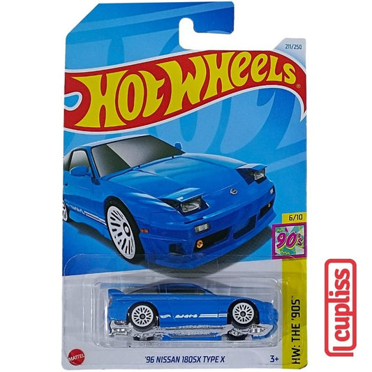 Hot Wheels HW Basic HTB08 96 Nissan 180SX Type X Mattel Hotwheels