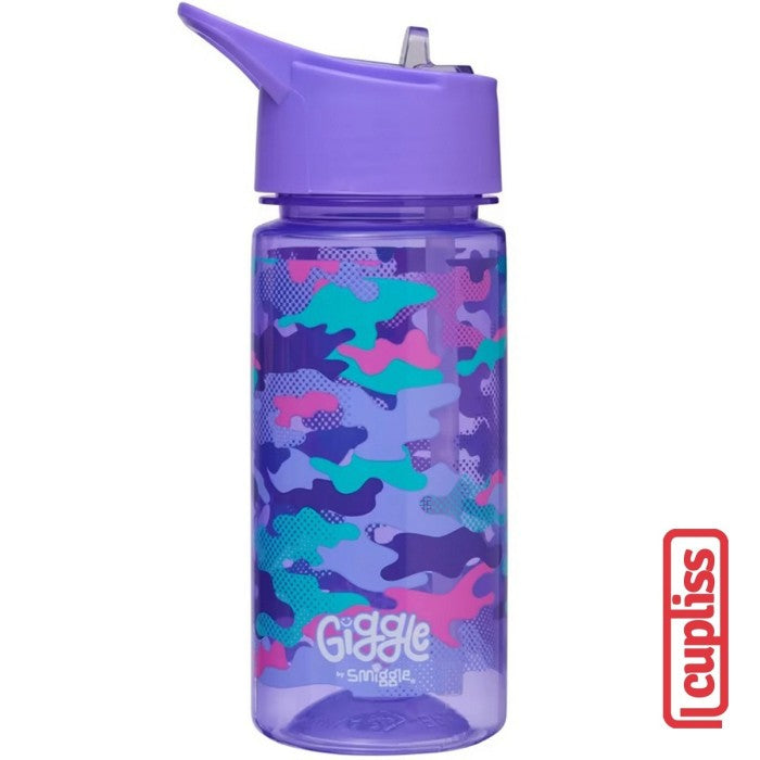 SMIGGLE Drink Bottle 449971 Giggle 7 440ml Purple