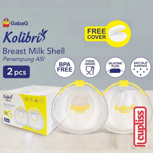 GABAG Breastmilk Shells Shield Contact Penampung ASI