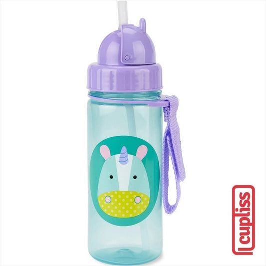 Skip Hop Zoo Flip Bottle 385 ml 567610 Unicorn Botol Minum Skiphop