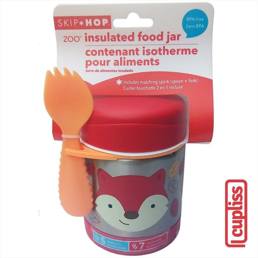 Skip Hop Zoo Insulated Food Jar 325 ml 252392 Fox Skiphop