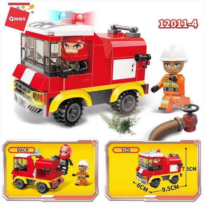 QMAN MineCity Water Tanker Fire Line 12011-4