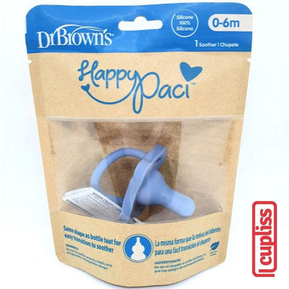 Dr Brown HappyPaci Silicone Pacifier 1pcs Dot Newborn