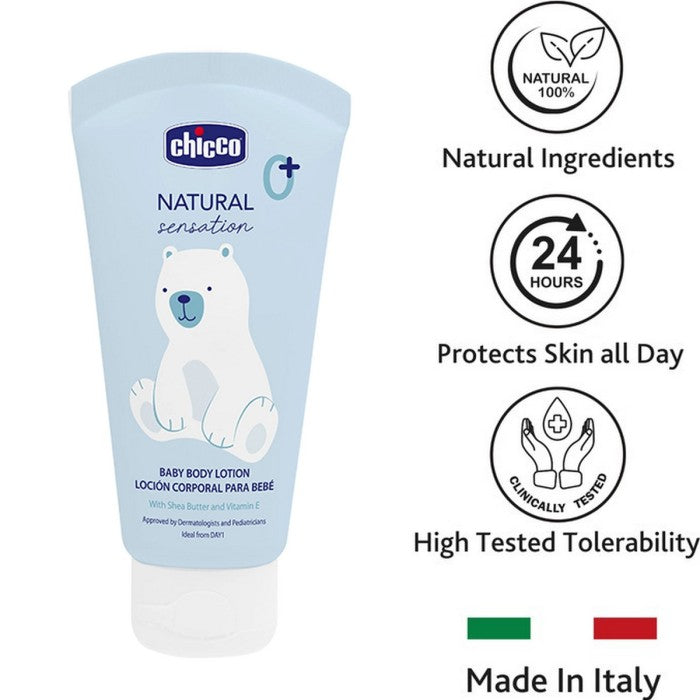 CHICCO Natural Sensation Baby Body Lotion 150ml Bayi 150 ml F3020