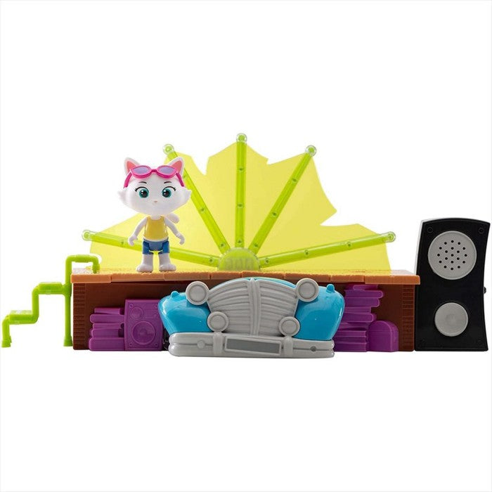 Rainbow 44 Cats 34172 Car Stage Milady Playset Lights Music