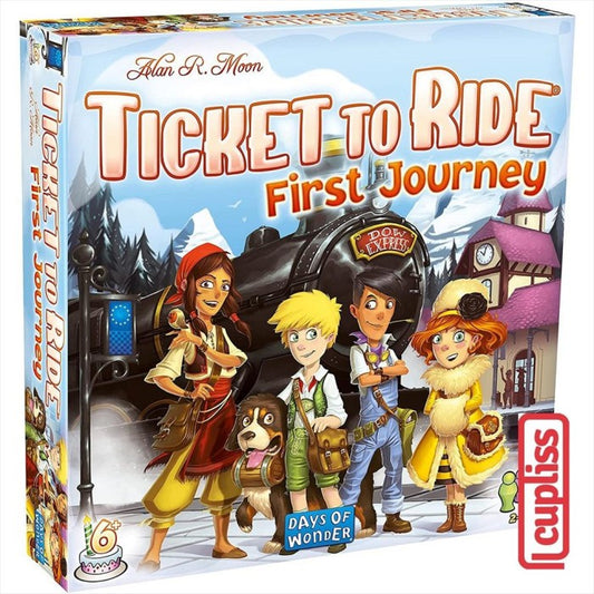 Ticket to Ride Europe First Journey Board Game Days of Wonder