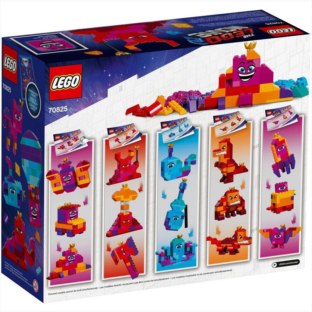 BAD BOX LEGO Movie 70825 Queen Watevra Build Whatever Box
