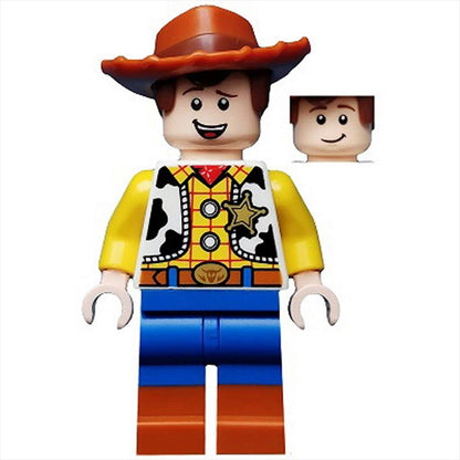 PART OUT LEGO TOY016 Woody Toy Story Minifigure